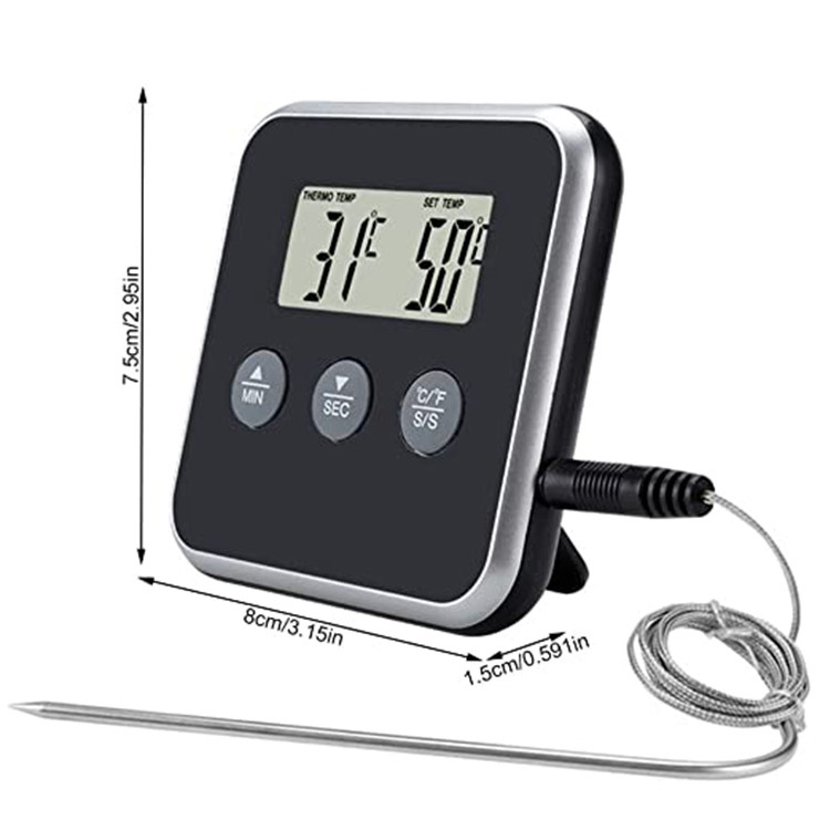 SD-8012SB Digital Timer and Thermometer